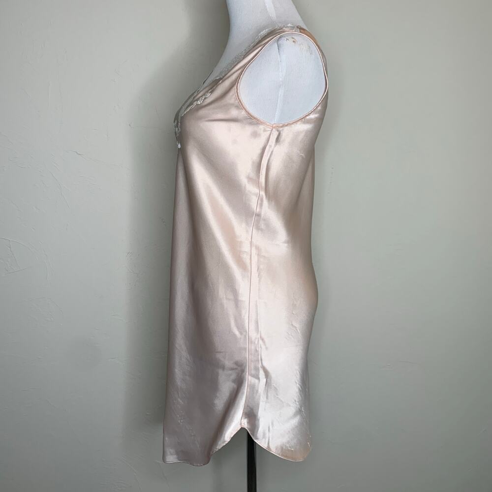 Vintage Jaclyn Smith Silky Chemise Slip Nightgown Sz Small - Picture 3 of 10
